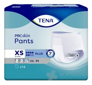 TENA PANTS PLUS XS Á 14 KS, SAVOS: 1 710 ML,