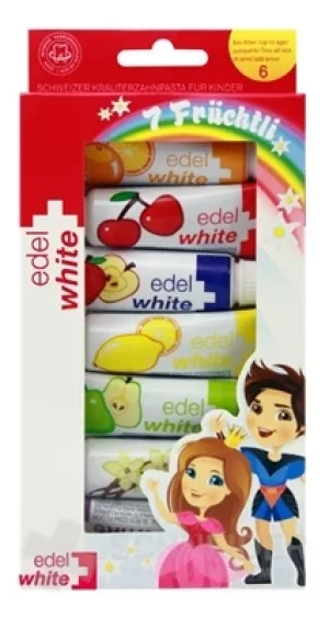EDEL-WHITE DETSKÉ ZUBNÉ PASTY