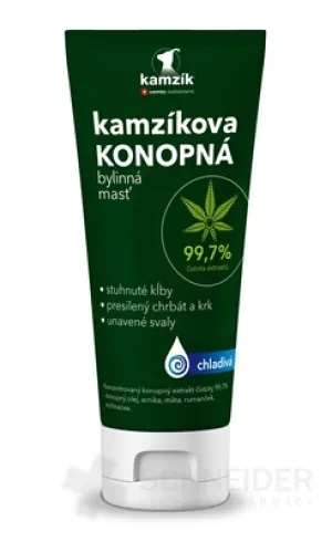 Cemio Kamzíkova konopná masť chladivá 200 ml NEW
