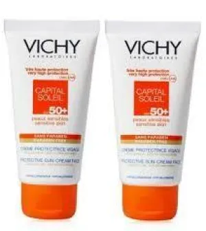 Vichy Capital Soleil SPF 50 ochranný krém na tvár DUO
