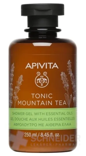APIVITA TONIC MOUNTAIN TEA SHOWER GEL