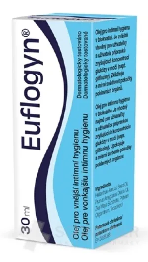 EUFLOGYN olej pre vonkajšiu intímnu hygienu