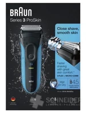 BRAUN Series 3 3010s W&D