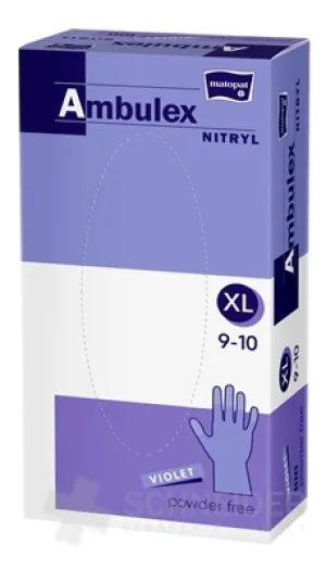 Ambulex NITRYL Vyšetrovacie a ochranné rukavice