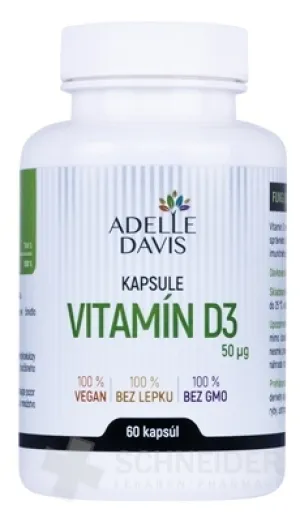 ADELLE DAVIS VITAMÍN D3 50 mcg