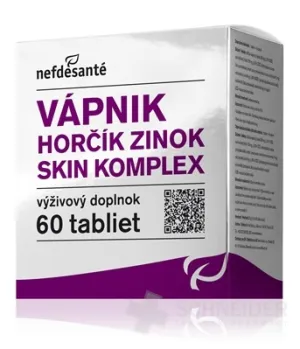 nefdesanté VÁPNIK HORČÍK ZINOK SKIN KOMPLEX