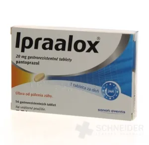 Ipraalox 20 mg gastrorezistentné tablety