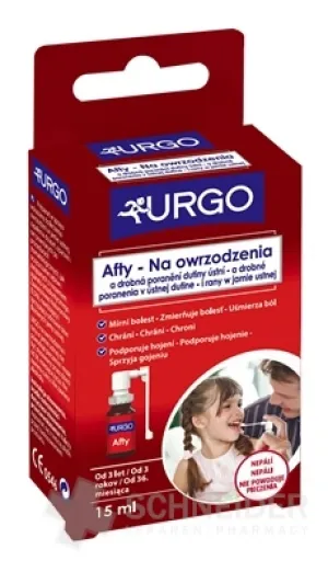 URGO Afty a drobné poranenia v ústnej dutine