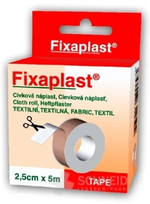 FIXAplast Cievková náplasť 2,5cm x 5m