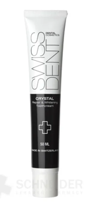 SWISSDENT CRYSTAL regeneračný zubný krém