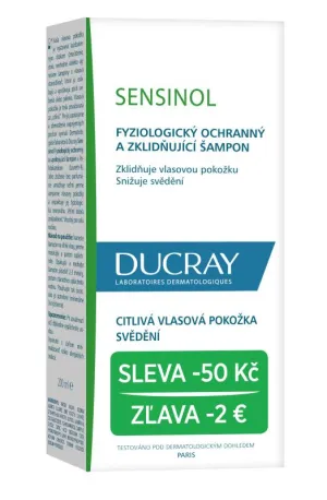 Ducray Sensinol liečebný šampón proti svrbeniu 200ml