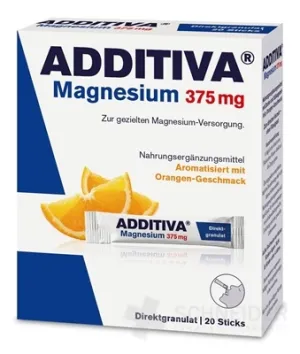 ADDITIVA Magnézium 375 mg Direct