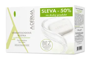 A-Derma Dermatologická umývacia kocka 2x100g