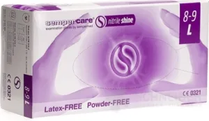 Sempercare Vyšetrovacie rukavice nitrile SHINE +