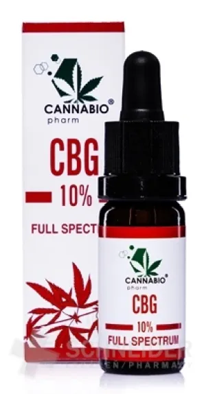 CANNABIOpharm CBG 10% FULL SPECTRUM