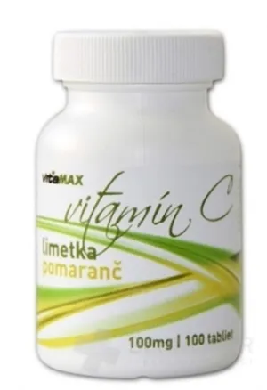 VITAMAX VITAMIN C 100MG POMARANČ-LIMETKA
