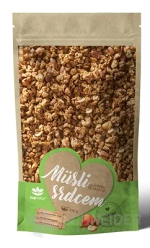 topnatur Müsli srdcom Jablko & škorica