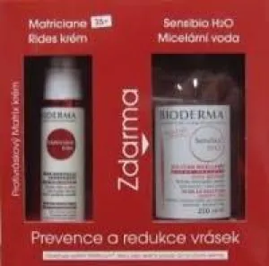 Bioderma Matriciane Rides krém 35+ / Bioderma Sensibio H2O micelárna voda