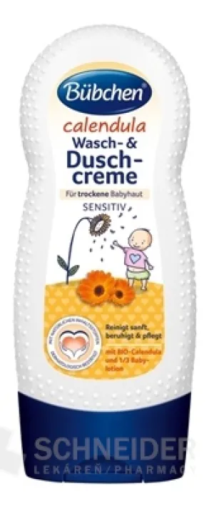 BUBCHEN CALENDULA UMÝVACÍ A SPRCHOVACÍ KRÉM