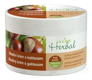 ALPA Herbal Masážny krém s gaštanom