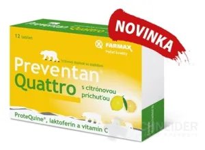 FARMAX Preventan Quattro s citrónovou príchuťou