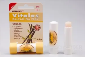VITALOS Balzam na pery vanilka SPF 15
