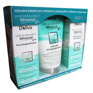Doliva Skin In Balance Mineral čistiaci krém, denný fluid a nočný fluid