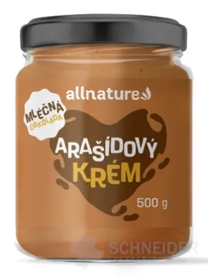 Allnature ARAŠIDOVÝ KRÉM s Mliečnou čokoládou