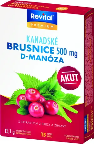 Revital Kanadské brusnice AKUT 15 cps.