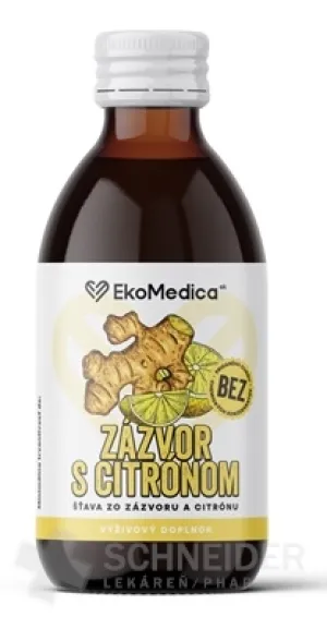 EkoMedica SK ZÁZVOR S CITRÓNOM