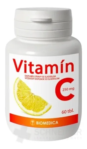 BIOMEDICA Vitamín C 250 mg