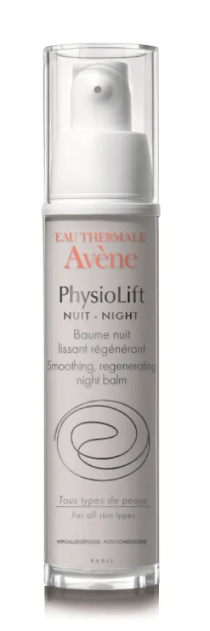 Avene Physiolift nočný vyhladzujúci regeneračný balzam 30ml