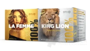 DELTA Partner. balíček LA FEMME&KING LION Collagen