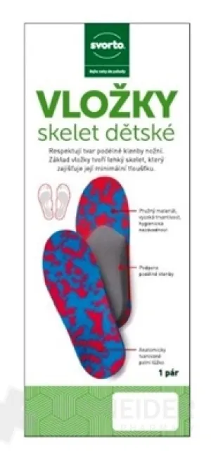 svorto VLOŽKY skelet detské 001