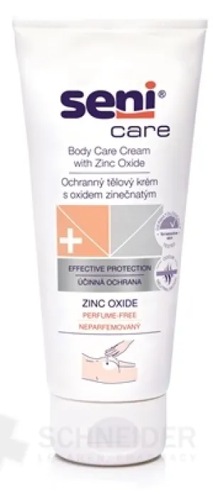 Seni Care Ochranný telový krém s oxidom zinočnatým