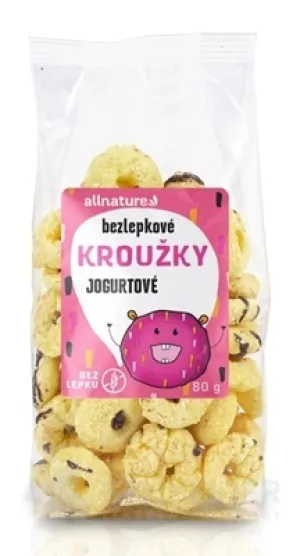 Allnature KRÚŽKY JOGURTOVÉ