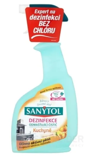 SANYTOL ODMASŤUJÚCI ČISTIČ Kuchyňa