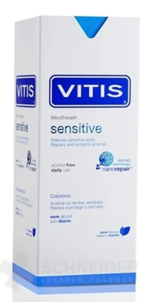 VITIS Sensitive ústna voda