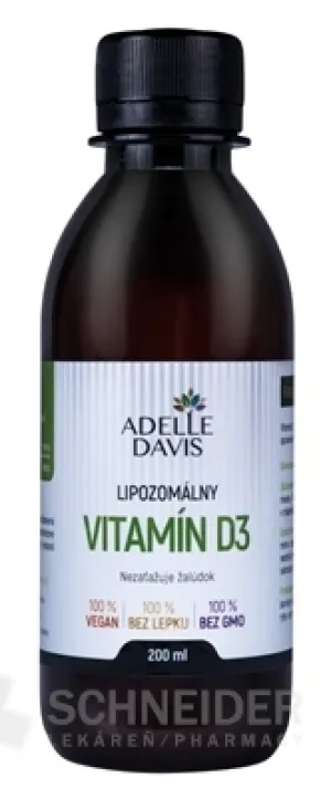 ADELLE DAVIS Lipozomálny VITAMÍN D3