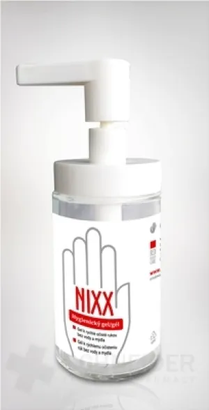 NIXX Hygienický gél na ruky s dávkovačom