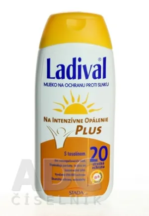 LADIVAL P+T plus 20 LF mlieko