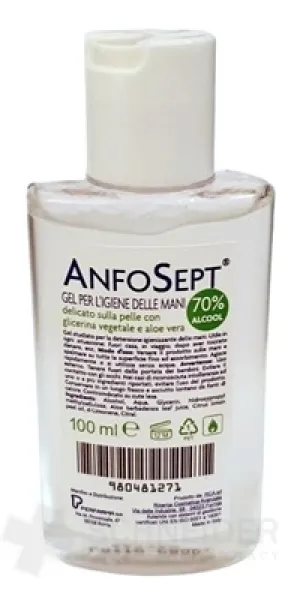 ANFO SEPT Dezinfekčný gél na ruky