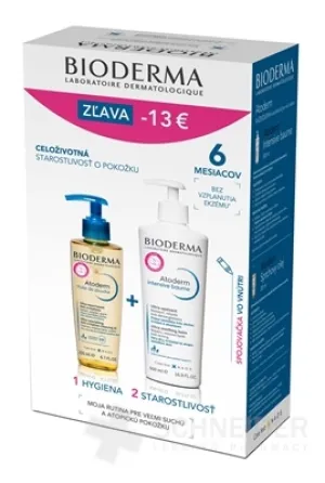 BIODERMA Atoderm BALÍK Intensive baume + Olej