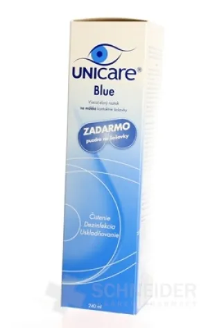 UNICARE BLUE roztok na kontaktné šošovky