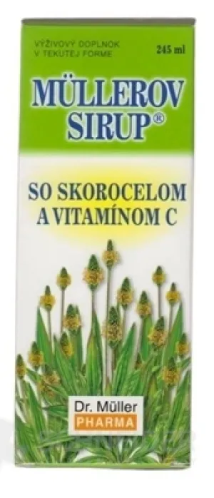 MÜLLEROV SIRUP SO SKOROCELOM A VIT. C