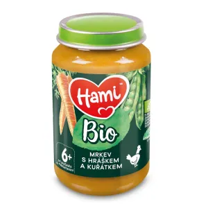 Hami príkrm BIO Mrkva s hráškom a kuraťom