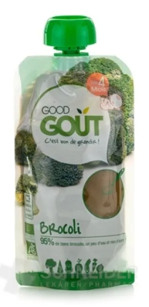 Good Gout BIO Brokolicové pyré