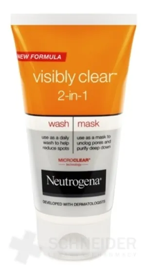 NEUTROGENA VC 2v1 čistiaca emulzia & maska