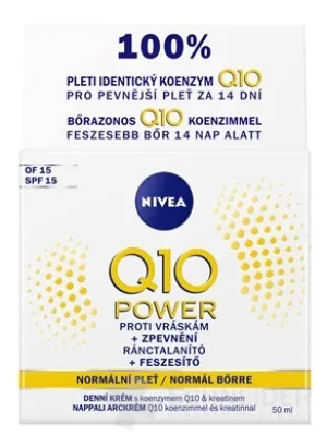 NIVEA Spevňujúci denný krém Q10 POWER SPF15
