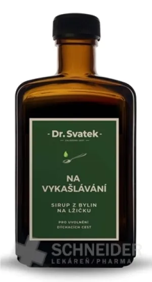 Dr.Svatek SIRUP z bylín NA VYKAŠLIAVANIE